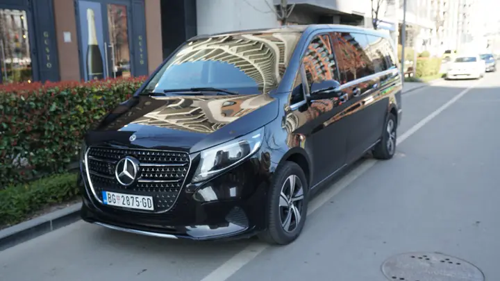 Mercedes V-Class from our fleet