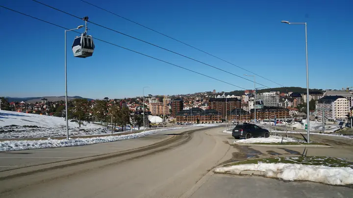 The Gold Gondola above Zlatibor
